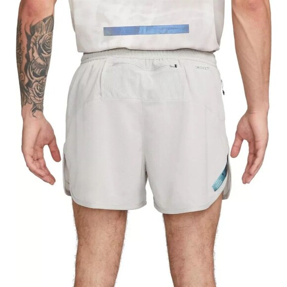 Nike Running Division Stride 4" Shorts Dri Fit Mens Large Beige FB6870-012 NEW - Picture 4 of 16